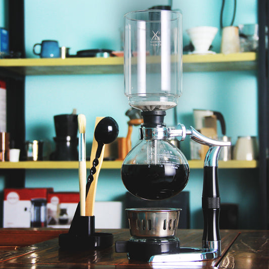 Siphon Pot Manual Coffee Grinder Set