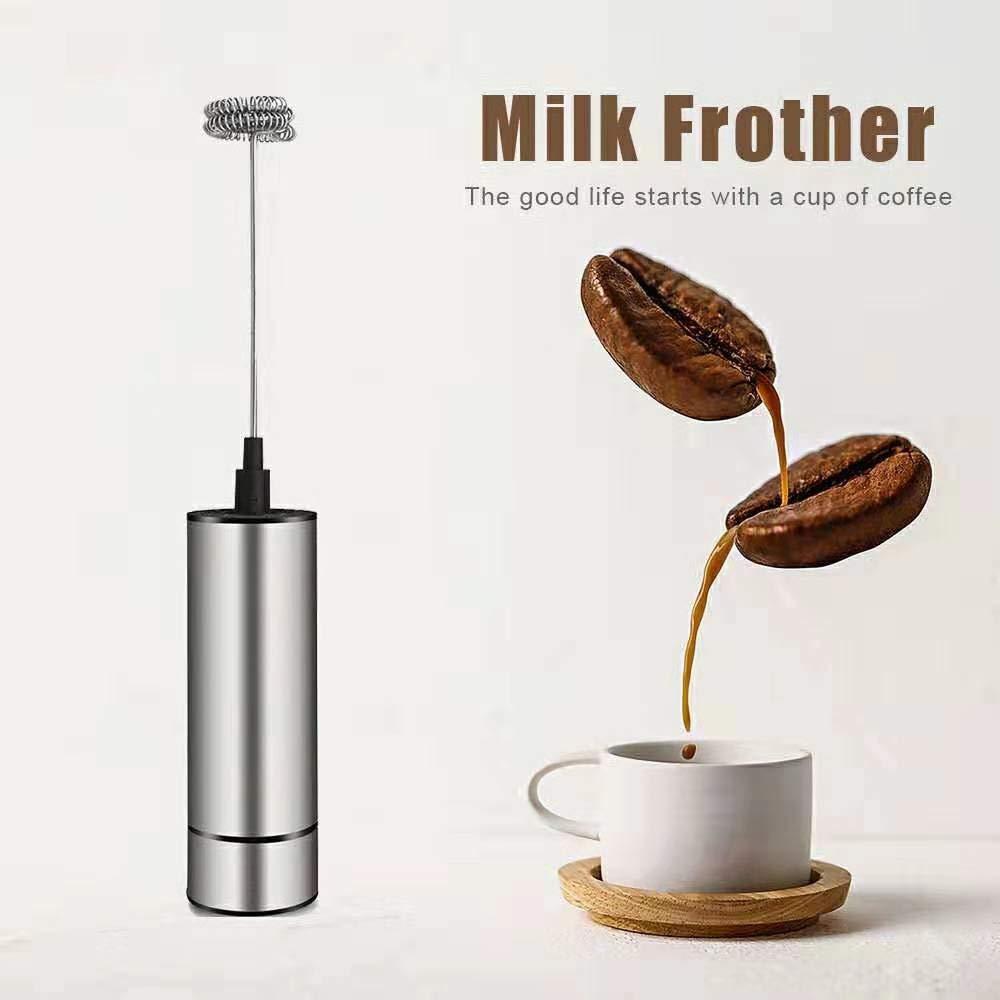 Stainless Steel Coffee Blender Electric Whisk