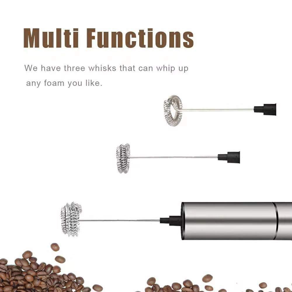 Stainless Steel Coffee Blender Electric Whisk