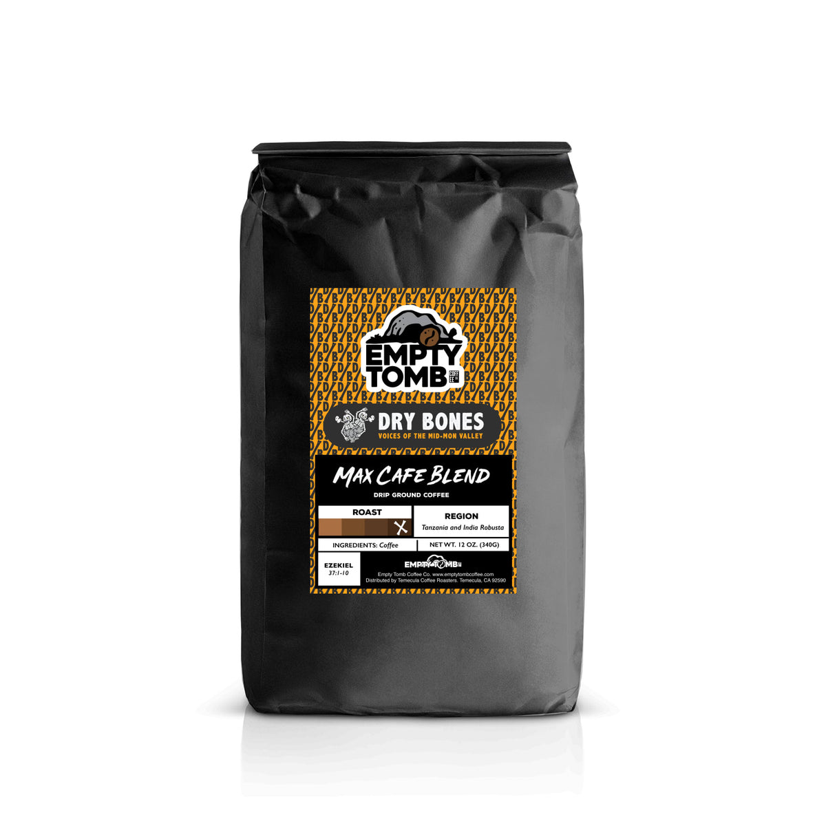 Dry Bones Max Caf Blend: The Podcast Coffee