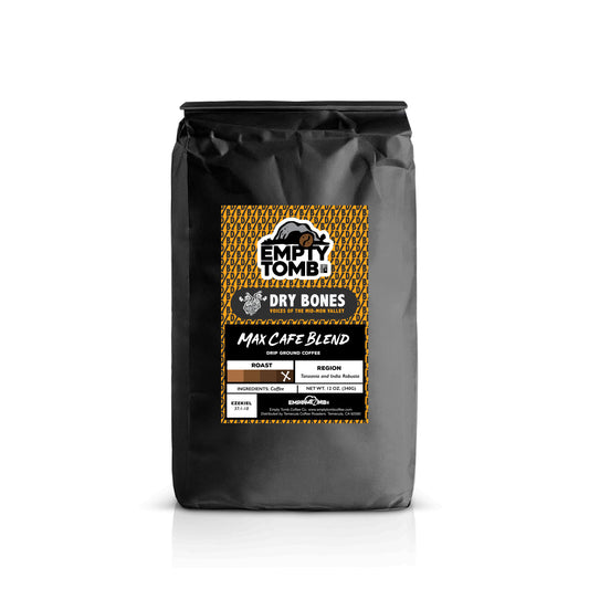Dry Bones Max Caf Blend: The Podcast Coffee