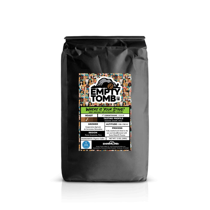 Where is Your Sting: Organic Medium Roast Decaf